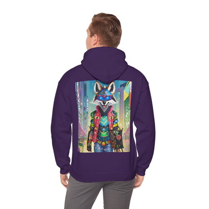 Cyber Hyena – Heavy Blend™ Hooded Sweatshirt