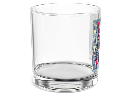 Whimsical Christmas Tea Party Rocks Glass, 10oz