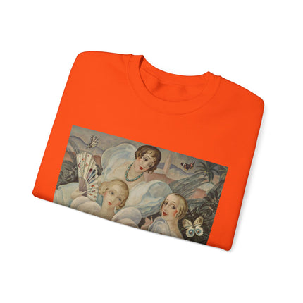 Les Femmes Fatales by Gerda Wegener Heavy Blend™ Crewneck Sweatshirt