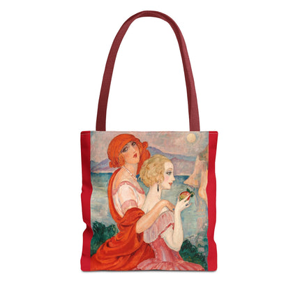 Sur la Route d'Anacapri by Gerda Wegener Tote Bag (AOP)