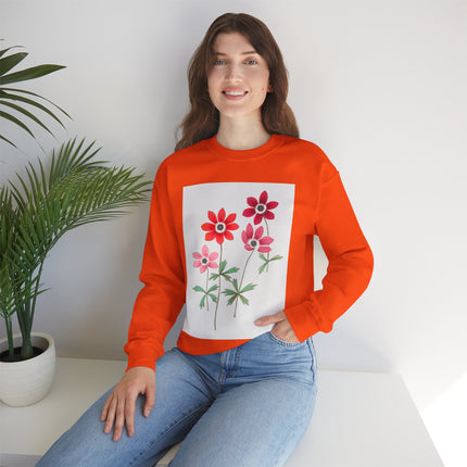 Anemoon, Anemone by Anselmus Boëtius de Boodt Heavy Blend™ Crewneck Sweatshirt