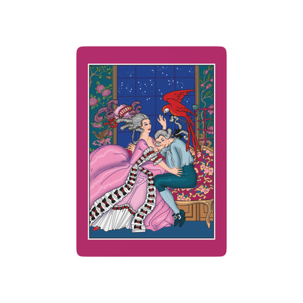 The Jealous Parrot by George Barbier Playing Cards