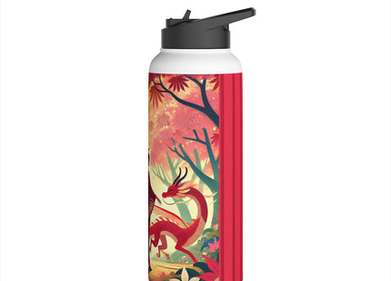 The Dragon Fairy’s Dance Stainless Steel Water Bottle, Standard Lid