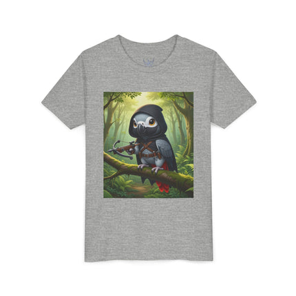 The African Grey Sentinel Youth Short Sleeve Tee