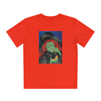 Mirror, Mirror A Witch's Touch Youth Competitor Tee