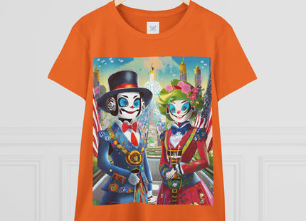 Cyber Punk Robots Cotton Tee