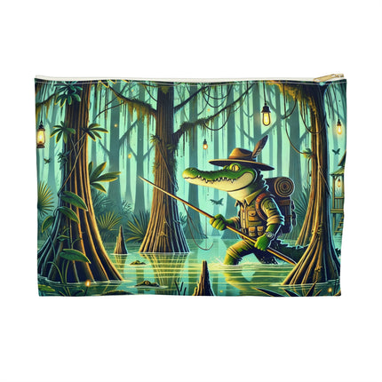Swamp Stalker Accessory Pouch – Stealthy Predator & Misty Mystery