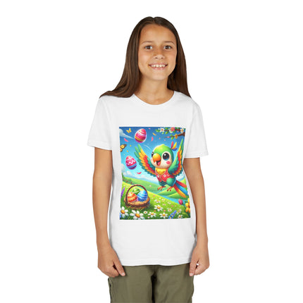Easter Parrot Youth Short Sleeve Tee
