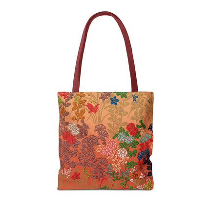 Japanese Flower Pattern by G.A. Audsley Tote Bag (AOP)