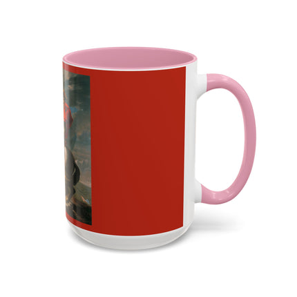 Napoleon Crossing the Alps by Jacques-Louis David Colorful Mugs (11oz, 15oz)