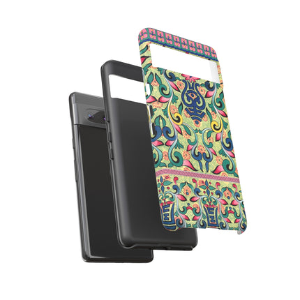 Colorful Flower Pattern by Owen Jones Phone Cases