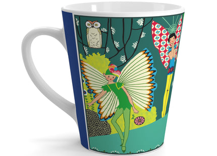 Enchanting Fairies of A Midsummer Night's Dream Latte Mug