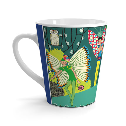 Enchanting Fairies of A Midsummer Night's Dream Latte Mug