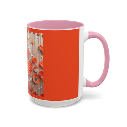 Poppy Fairy Colorful Mugs (11oz, 15oz)