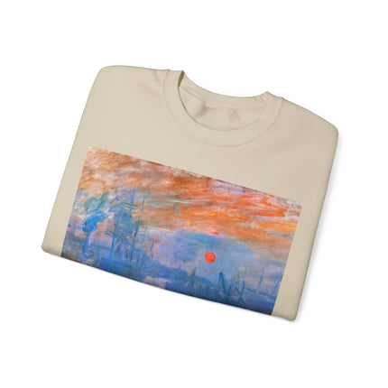 Sunrise by Claude Monet Heavy Blend™ Crewneck Sweatshirt