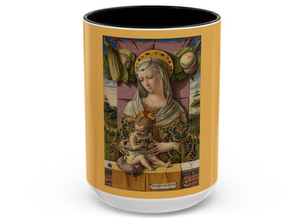 Madonna and Child by Carlo Crivelli Colorful Mugs (11oz, 15oz)