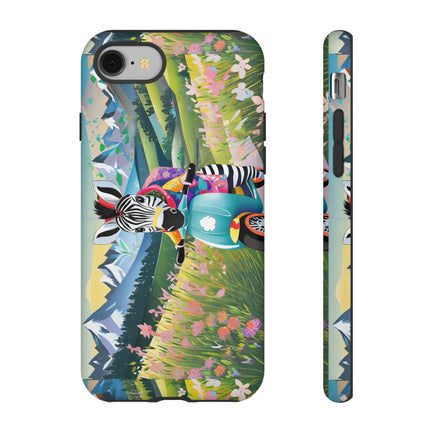 Stripes on Wheels Phone Cases