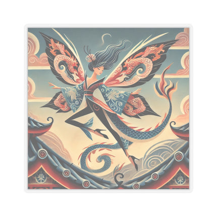 Dragon Fairy of the Temple Kiss-Cut Stickers (4 Sizes)