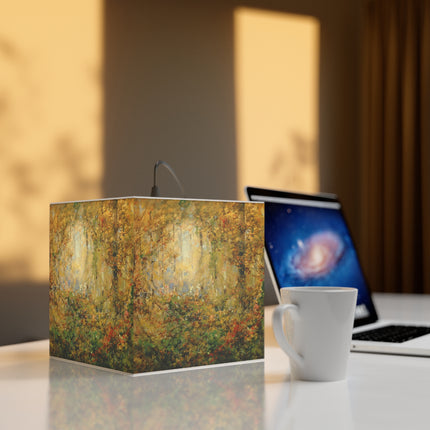 Autumn Tangle by William Henry Holmes Light Cube Lamp