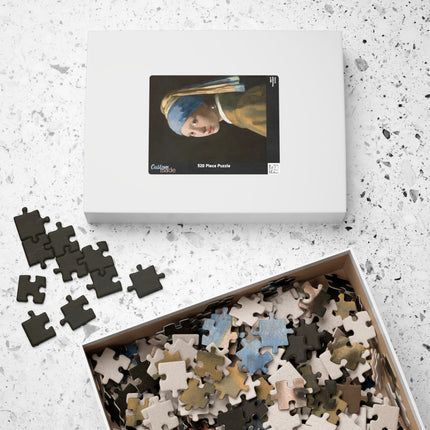 Girl with a Pearl Earring by Johannes Vermeer Puzzle (110, 252, 500-Piece)