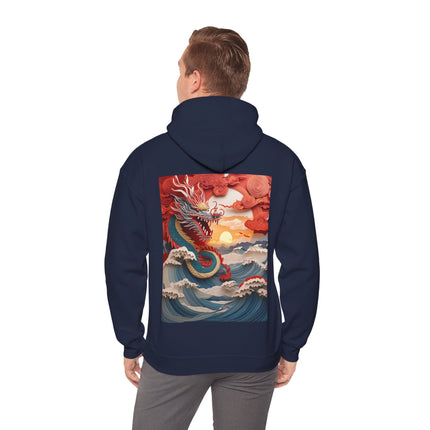 Stormbound Dragon – Heavy Blend™ Hooded Sweatshirt