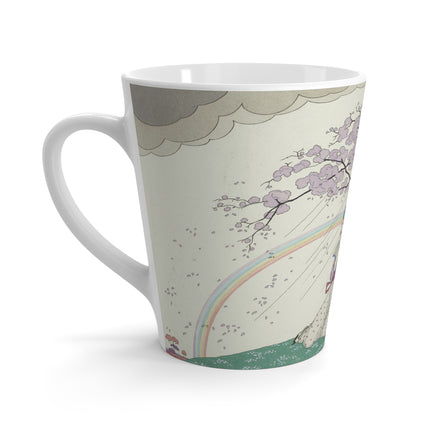 L’Arc-en-Ciel by George Barbier Latte Mug
