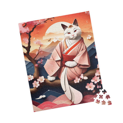 Japanese Bobtail's Repose Puzzle (110, 252, 520, 1014-piece)
