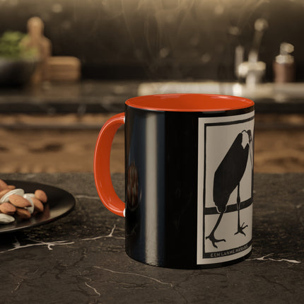 A Lame Marabou by Samuel Jessurun de Mesquita Colorful Mugs, 11oz