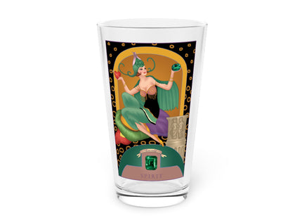May & Emerald Zodiac Pint Glass