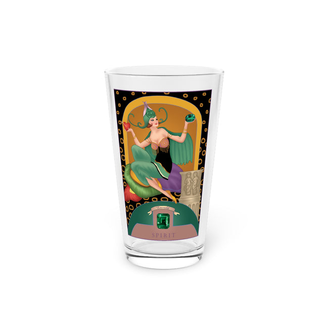 May & Emerald Zodiac Pint Glass