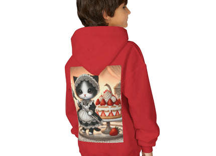Patisserie Kitten Youth Heavy Blend Hooded Sweatshirt