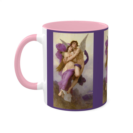 The Abduction of Psyche by William Bouguereau Colorful Mugs, 11oz