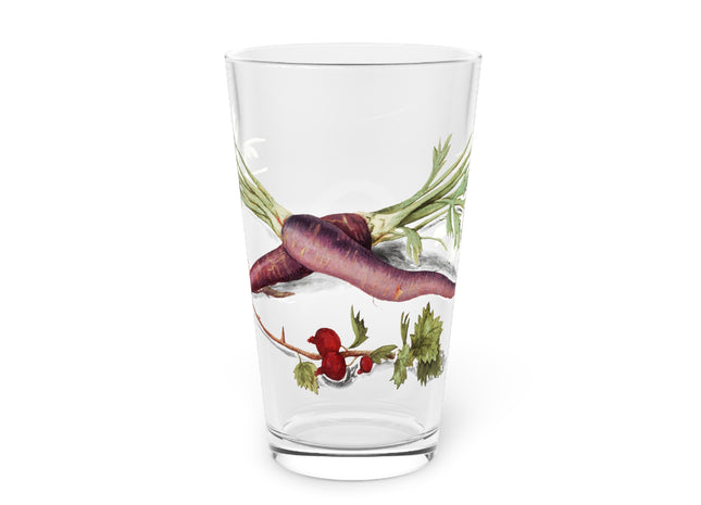 Carrot (Daucus Carota) and Red Currant (Ribes Rubrum) by Anselmus Boëtius de Boodt Glass, 16oz