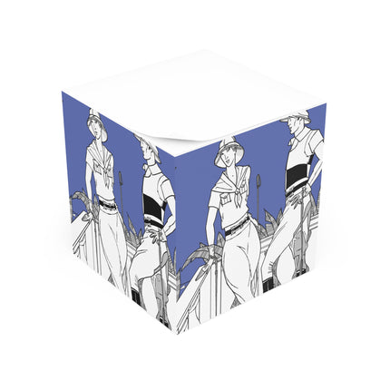 Coastal Elegance Note Cube