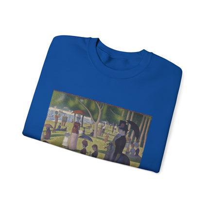 A Sunday on La Grande Jatte by Georges Seurat Heavy Blend™ Crewneck Sweatshirt