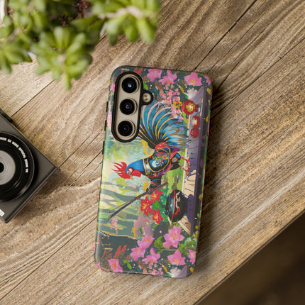 Cyberpunk Rooster Phone Cases