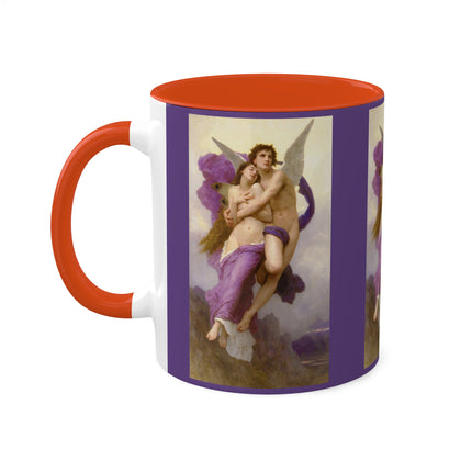 The Abduction of Psyche by William Bouguereau Colorful Mugs, 11oz