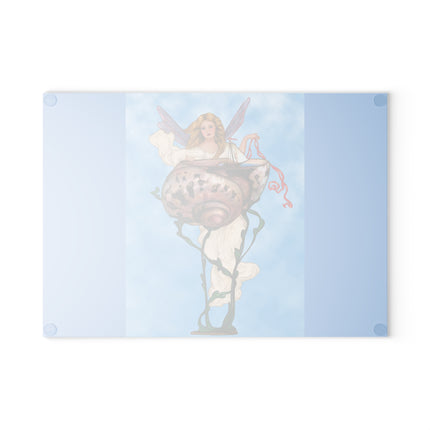 Enchanting Serenity Glass Cutting Board