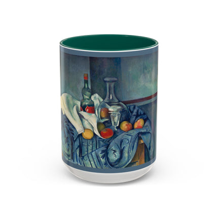 The Peppermint Bottle by Paul Cézanne Colorful Mugs (11oz, 15oz)