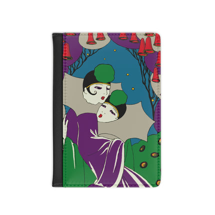 Two Pierrots Passport Cover