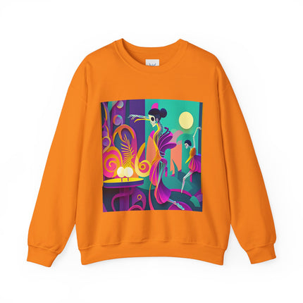 Dance of the Skeleton Ballerinas Unisex Heavy Blend™ Crewneck Sweatshirt