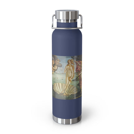 Birth of Venus by Sandro Botticelli Copper Vacuum Insulated Bottle, 22oz