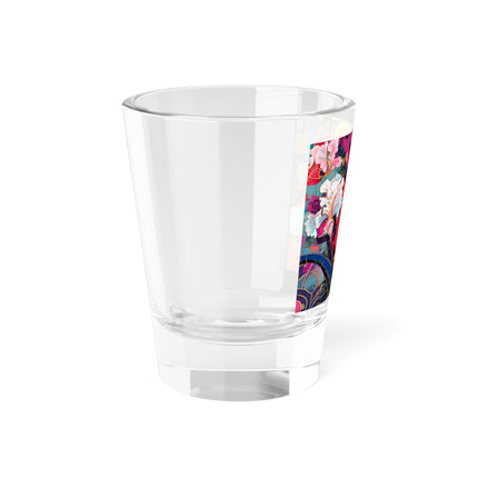 Ethereal Irises Shot Glass, 1.5oz