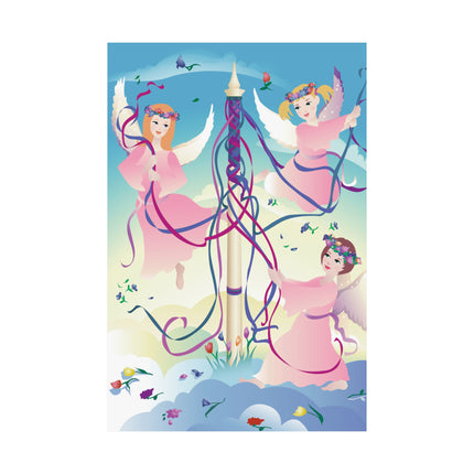 Angelic Revelry Premium Matte Vertical Posters