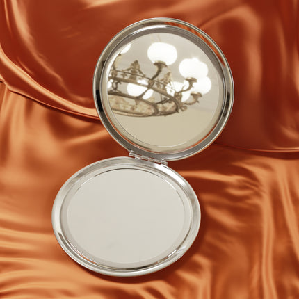 Falcon Mistress Compact Mirror – Art Deco Power & Golden Freedom