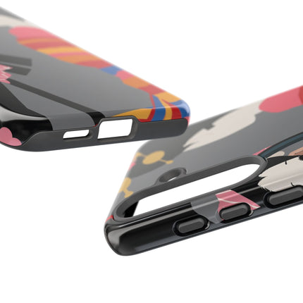 Geisha Mirror Phone Case – Elegant Reflection & Timeless Beauty