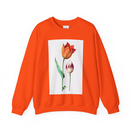 Tulip by Anselmus Boëtius de Boodt Heavy Blend™ Crewneck Sweatshirt