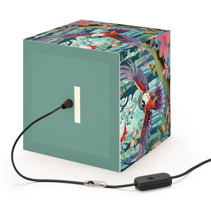 A Colorful Raptor Light Cube Lamp