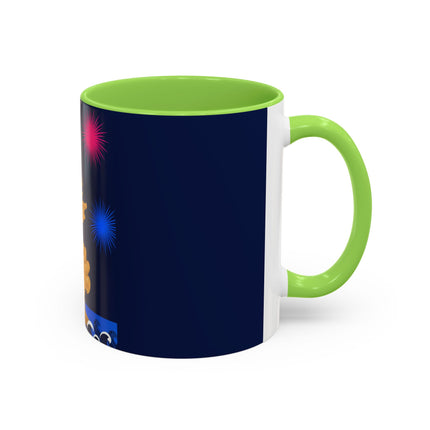 Liberty's Triumph Colorful Mugs – Art Deco Glory & Triumphant Spirit