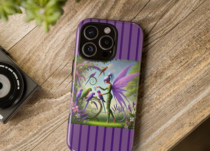Lavender-Winged Fairy Phone Cases